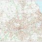 Postcode City Sector Map - Newcastle - Colour - Overview
