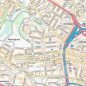 City Street Map - Central Glasgow - Colour - Detail