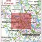 Postcode City Sector Map - Wolverhampton - Coverage