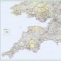 Road Map 7 - South West England and South Wales - Colour - Overview