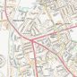 City Street Map - Central Nottingham - Colour - Detail