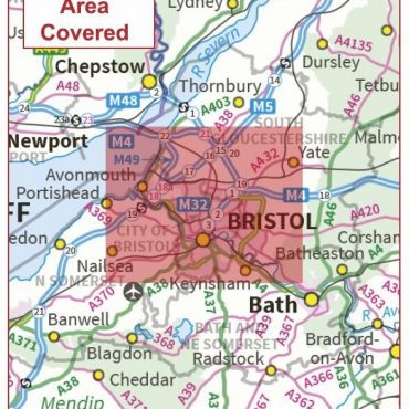 Postcode City Sector Map - Bristol - Coverage