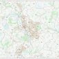 Postcode City Sector Map - Oxford - Colour - Overview