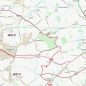 Postcode City Sector Map - Lichfield - Colour - Detail