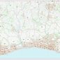 Postcode City Sector Map - Brighton & Hove - Colour - Overview
