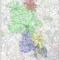 Buckinghamshire County Boundary Map - Overview