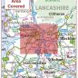 Postcode City Sector Map - Preston - Coverage