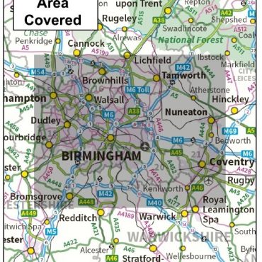 West Midlands District Administration Map - Coverage