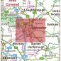 Postcode City Sector Map - Leicester - Coverage