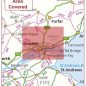 Postcode City Sector Map - Dundee - Coverage