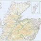 Road Map 1 - Northern Scotland, Orkney and Shetland - Colour - Overview