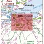 Postcode City Sector Map - Edinburgh - Coverage