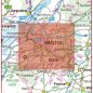 Postcode City Sector XL Map - Bristol & Bath - Coverage