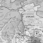 Compact Scotland Map - Admin Boundary Map - Greyscale - Detail