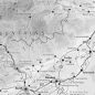Compact Scotland Map -Relief Map with Transport Links - Greyscale - Detail
