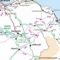 Compact Scotland Map - Travel Map - Detail