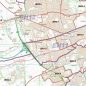 Postcode City Sector XL Map - Greater Edinburgh - Detail