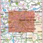 Postcode City Sector XL Map - Greater Manchester - Coverage