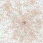 Postcode City Sector XL Map - Greater Manchester - Overview