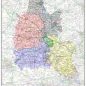 Oxfordshire County Boundary Map - Overview