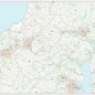 Postcode City Sector Map - Truro - Colour - Overview