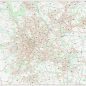 Postcode City Sector Map - Sheffield - Colour - Overview