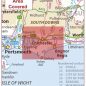 Postcode City Sector Map - Chichester - Coverage