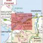 Postcode City Sector Map - Bangor - Coverage
