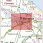 Postcode City Sector Map - Norwich - Coverage