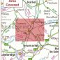 Postcode City Sector Map - Ely - Coverage