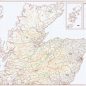 Postcode District Map 1 - North Scotland, Orkney and Shetland - Colour - Overview