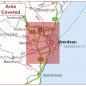 Postcode City Sector Map - Aberdeen - Colour - Coverage