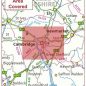 Postcode City Sector Map - Cambridge - Coverage