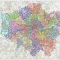 London Boroughs Administration Map - Overview