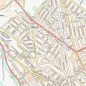 City Street Map - Central Cardiff - Colour - Detail
