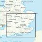 Postcode District Map 8 - South East England - Colour - Coverage