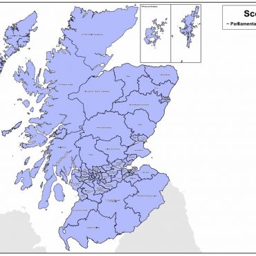 Regional UK Parliamentary Maps - Scotland Overview